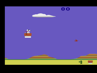 snoopy and the red baron atari